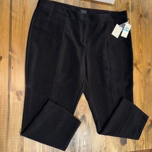 NWT 1.State Black Slacks sz 20w